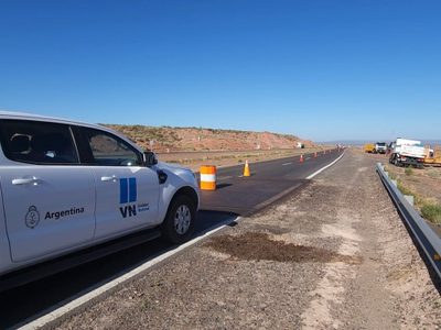 Vialidad Nacional terminó las obras en Autovía Norte y Ruta Nacional 40