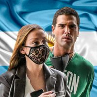 La visita de Nicolás Furtado y Ester Esposito a la Argentina