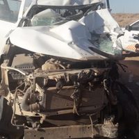 Un operario petrolero con lesiones graves por un fuerte choque frontal en la ruta 8