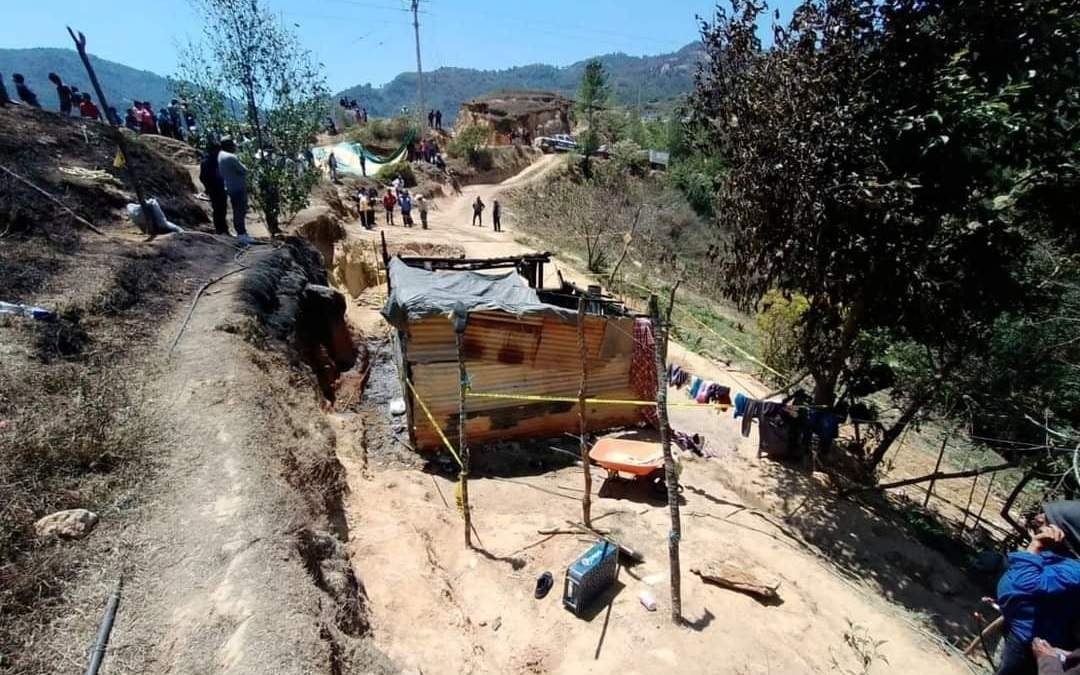 El incendio se registró durante la madrugada