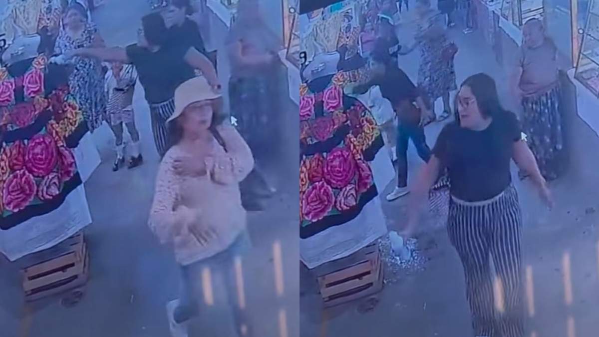 Una vendedora en Juchitán denunció que su mercancía fue rociada con cloro por un grupo de mujeres.