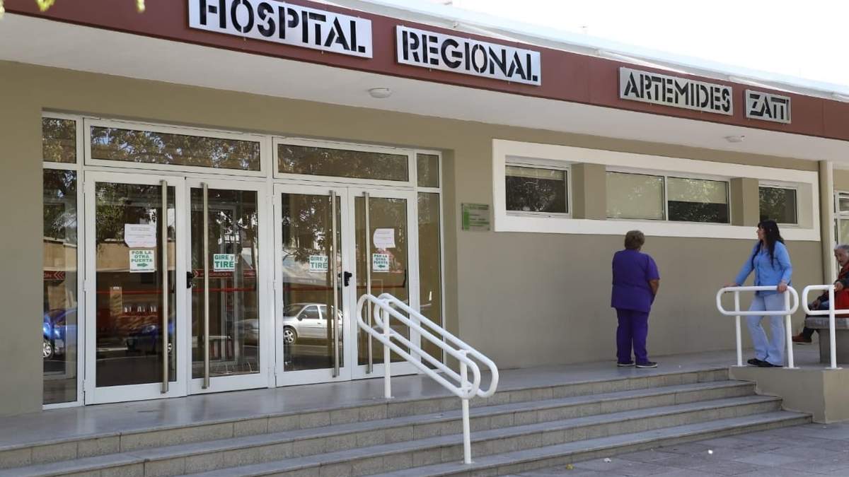 Hospital de Viedma. Fuente: (Twitter)