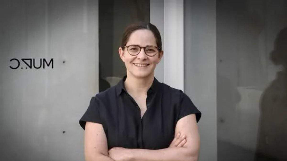 La curadora Tatiana Cuevas, quien será directora del MUAC, de la UNAM