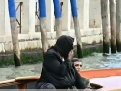 Kanye West y su pareja, vetados en Venecia por obscenos