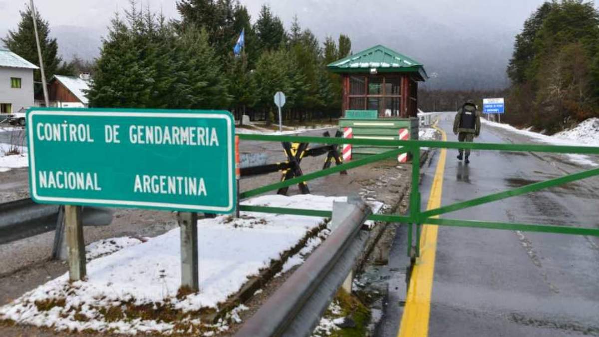 Paso internacional en Neuquén. Fuente: (Twitter)