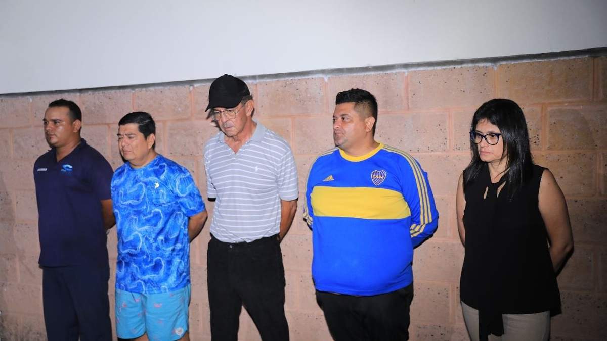 Los directivos del equipo