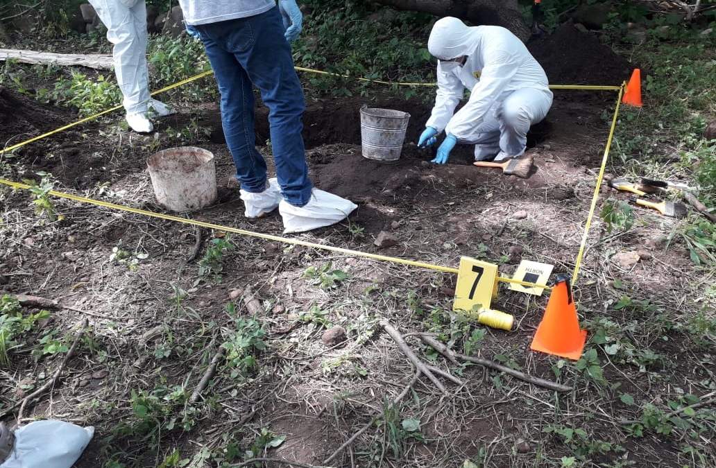 Fosas halladas en Colima