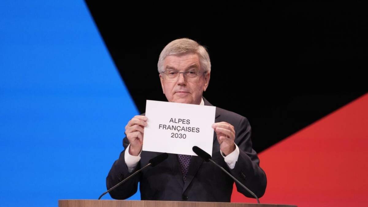 El Comité Olímpico Internacional designó el miércoles a los Alpes franceses como sede de los Juegos Olímpicos de Invierno de 2030