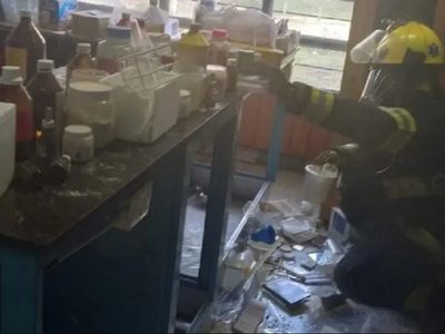 El derrame de químicos en una escuela de Villa La Angostura afectó a varios alumnos y a un docente