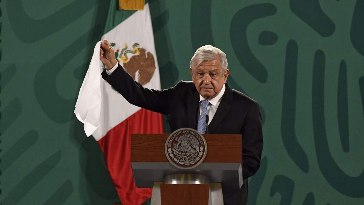 El presidente López Obrador