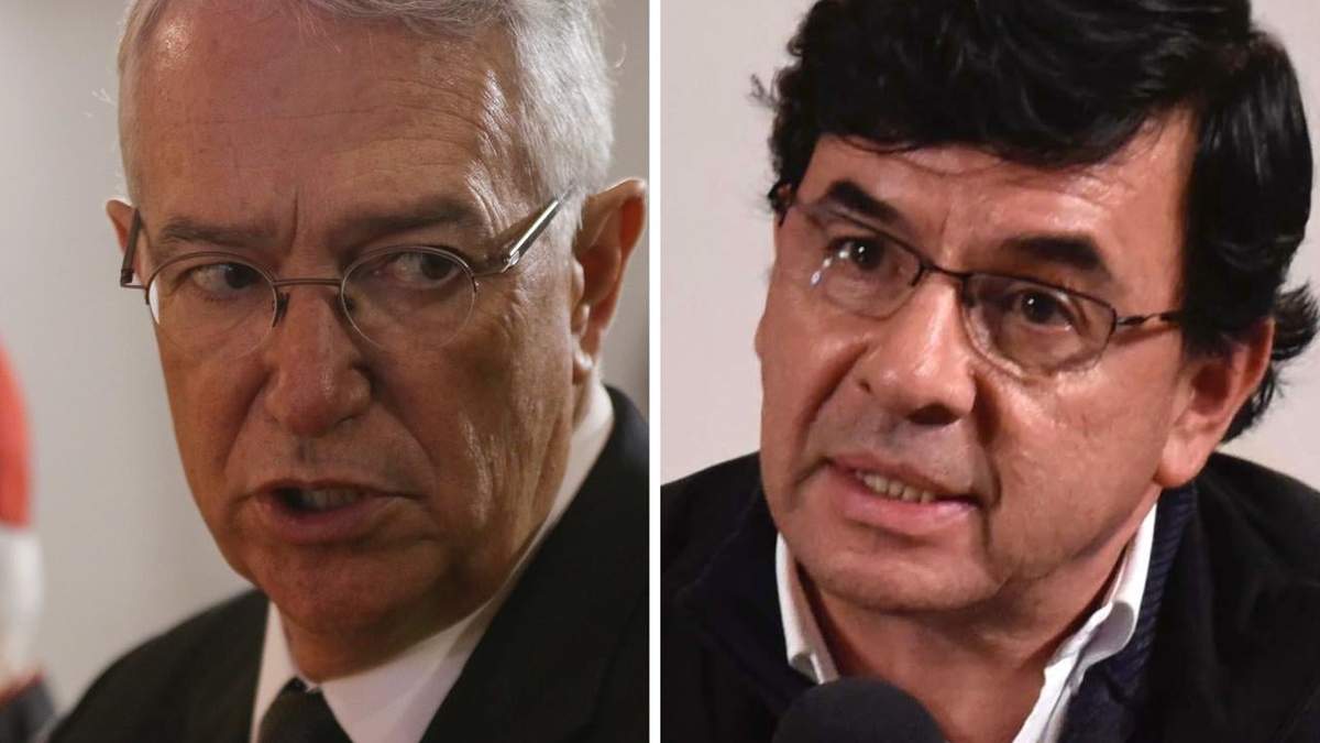 Ricardo Salinas Pliego y Jesús Ramírez Cuevas