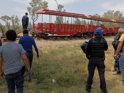 Vagón de trenecito se descarrila en Bosque de Aragón y deja 11 heridos