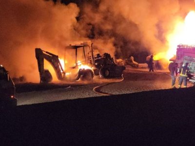 Investigan un supuesto ataque incendiario en Villa La Angostura