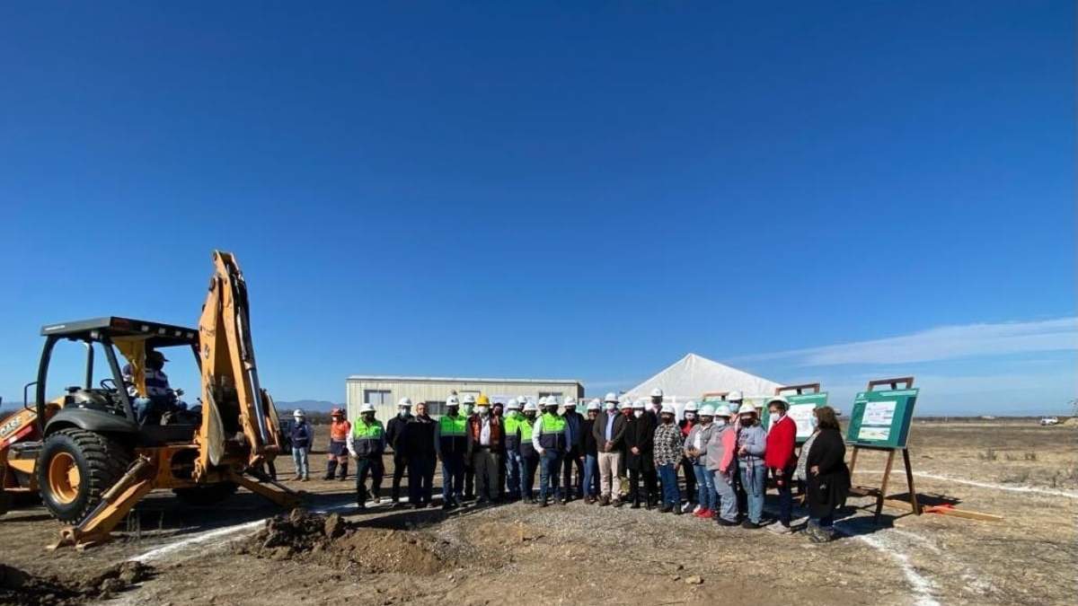 El inicio de las obras en Pasta de Conchos
