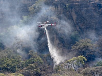 Controlado en un 90% el incendio en zona boscosa de Tepoztlán