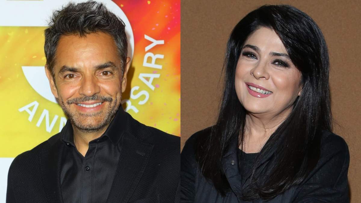 Eugenio Derbez y Victoria Ruffo. Fuente: (Twitter)
