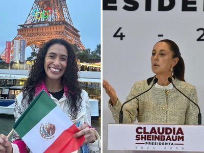 Así respondió Sheinbaum a la petición de la clavadista Gabriela Agúndez