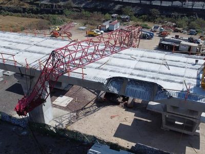 El gobierno de la CDMX apoyará a afectados por caída de dovela del Tren México-Toluca