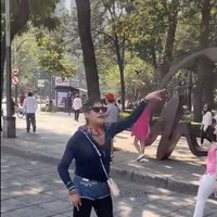 "Bola de nacos": diputada morenista María Clemente García agrede e insulta a manifestantes