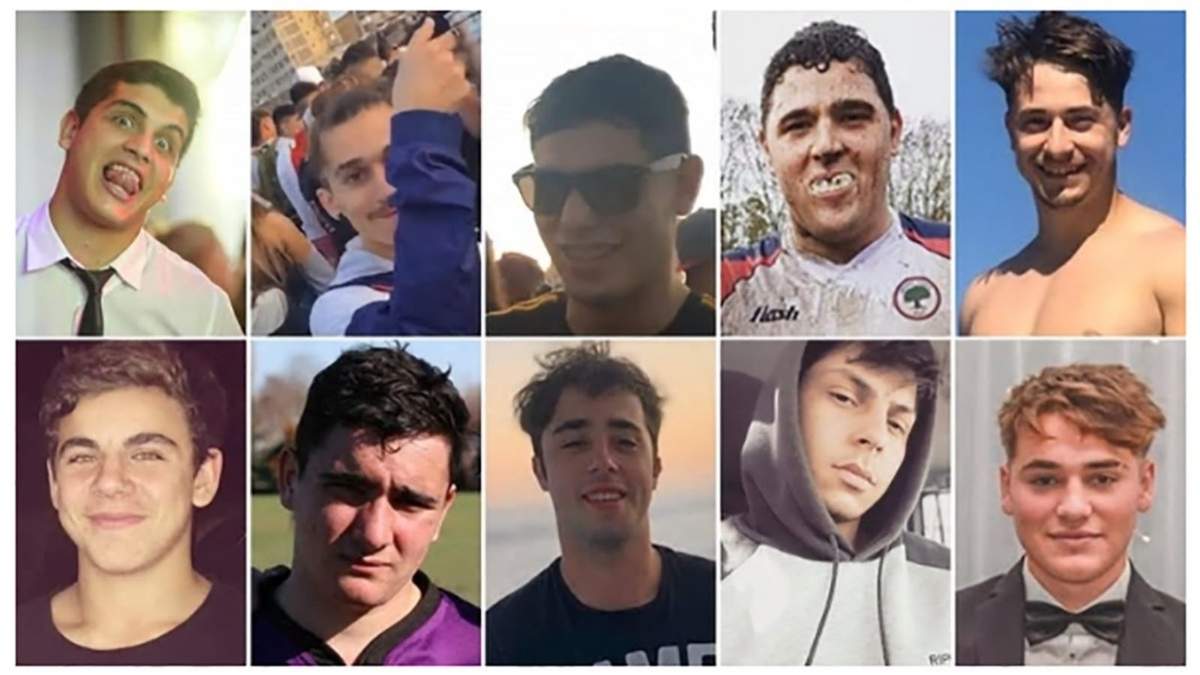 Los diez detenidos por el asesinato de Fernando Báez Sosa (foto: Instagram).
