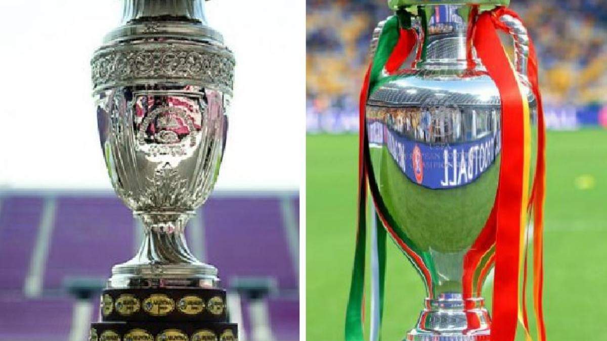 Trofeo de la Copa América y de la Eurocopa