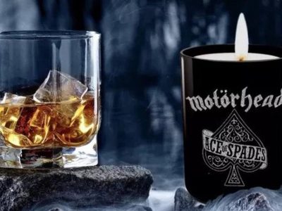 Sale a la venta una vela aromática que huele a whisky en honor a Motorhead
