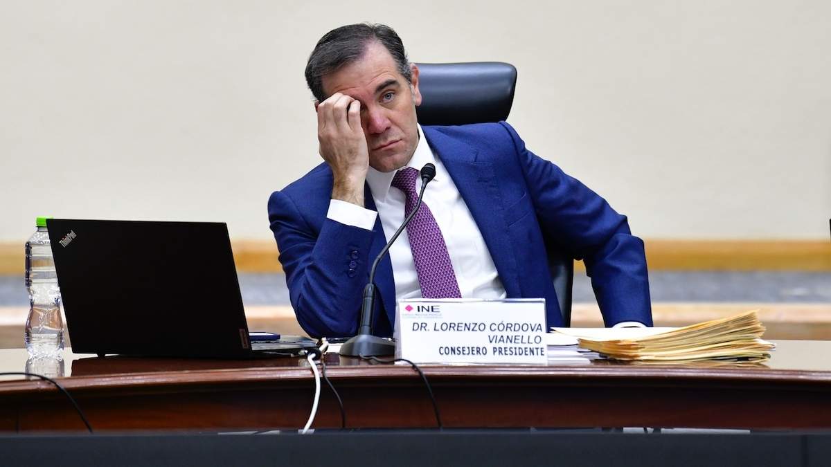 Lorenzo Córdova, consejero presidente del INE