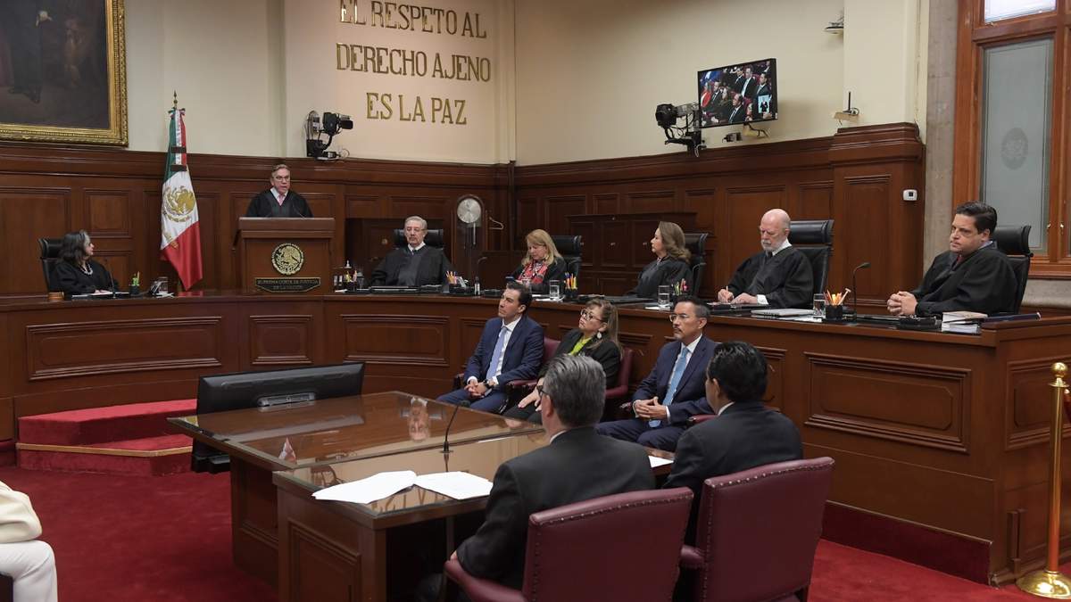 Sesión solemne del Pleno de la Suprema Corte de Justicia de la Nación (SCJN) y del Consejo de la Judicatura Federal (CJF)