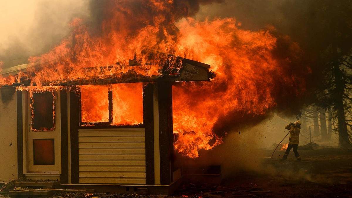 Los incendios son favorecidos por las condiciones climáticas. Fuente: (Twitter)
