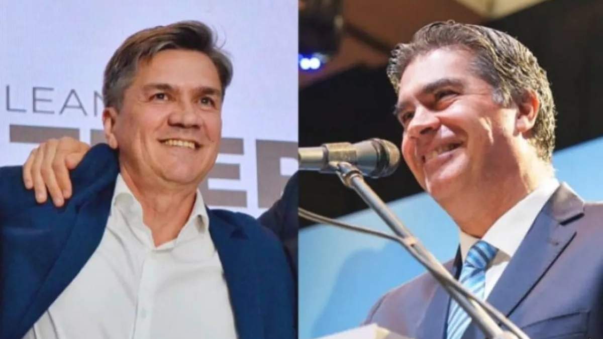 Zdero y Capitanich, los principales candidatos de estas Elecciones provinciales en Chaco. Fuente: (Twitter)