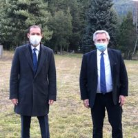 El presidente Fernández ya se encuentra en Villa La Angostura