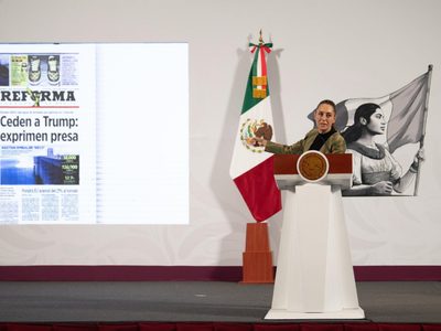 Es falso que México ceda ante Estados Unidos para darle más agua: Sheinbaum