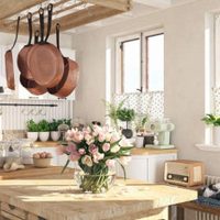 Decoración: así regresan las cocinas de la abuela con cacerolas de barro, cortinillas y detalles que marcan tendencia