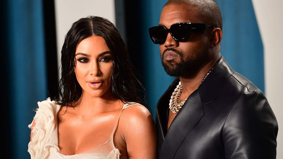 Kim Kardashian y Kanye West. Fuente: (Instagram)