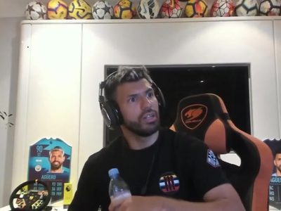 No le importó nada: el tenso gesto del Kun Agüero en vivo, tras ser deschavado por su hijo Benjamín