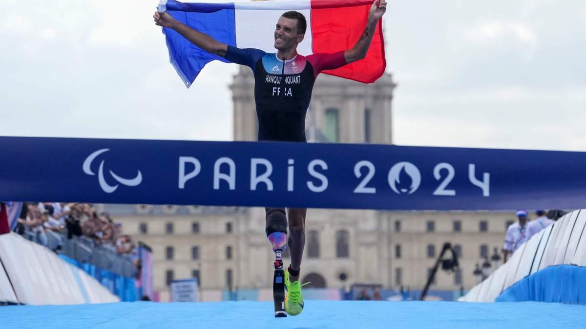 El triatlón finalmente se disputa en Juegos Paralímpicos; Hanquinquant deleita a Francia con oro