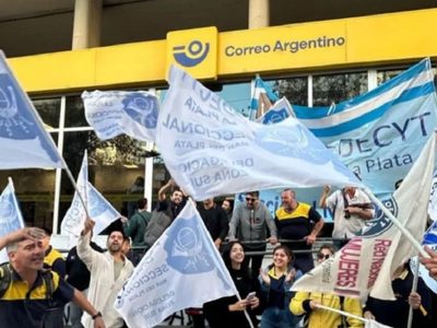 Trabajadores del Correo Argentino advirtieron posibles conflictos por reclamos laborales