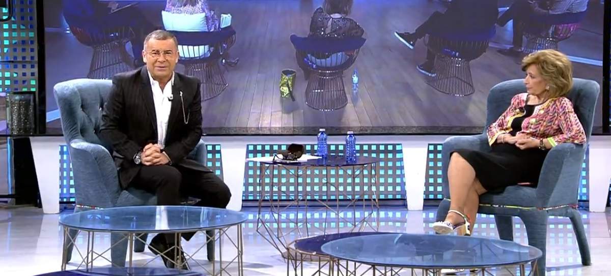Jorge Javier Vázquez y María Teresa Campos. Fuente: (Twitter)