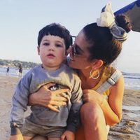 "Amor de mi vida": Juana Repetto y su hijo Toribio protagonizaron una divertida sesión de fotos
