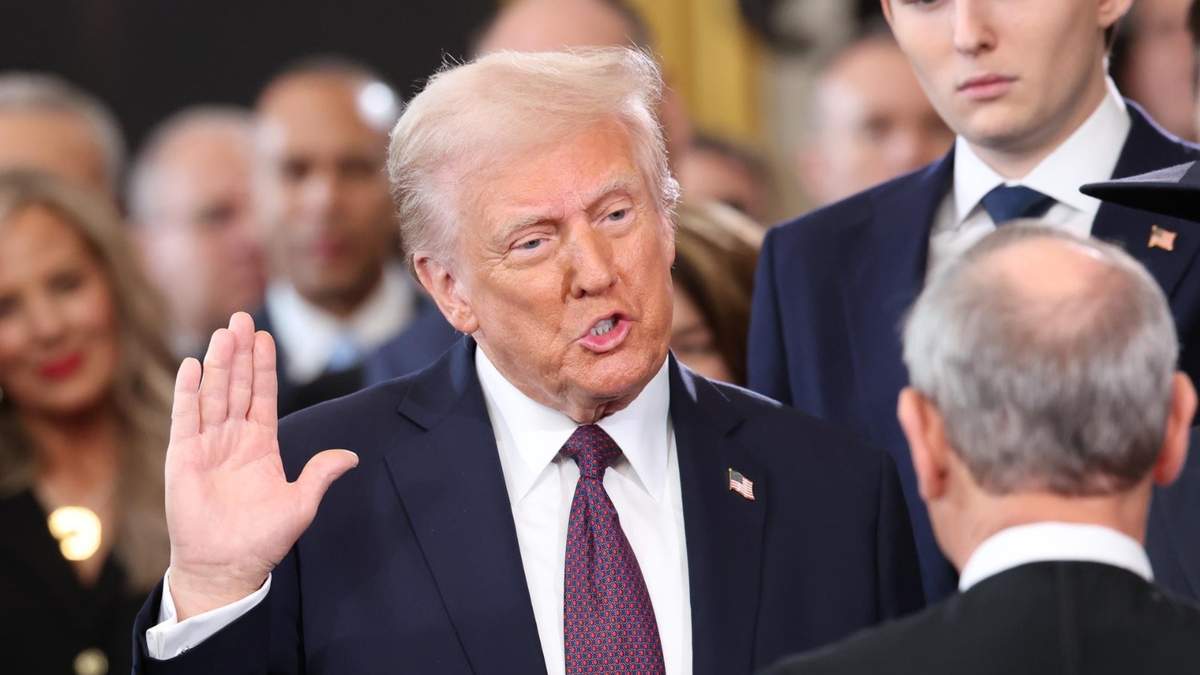 Juramentación de Trump como el presidente 47 de Estados Unidos