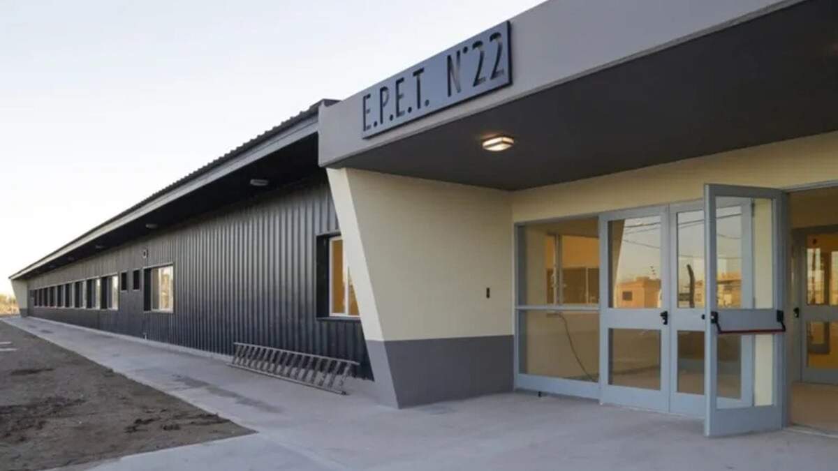 EPET 22. Fuente: (LMNeuquén).