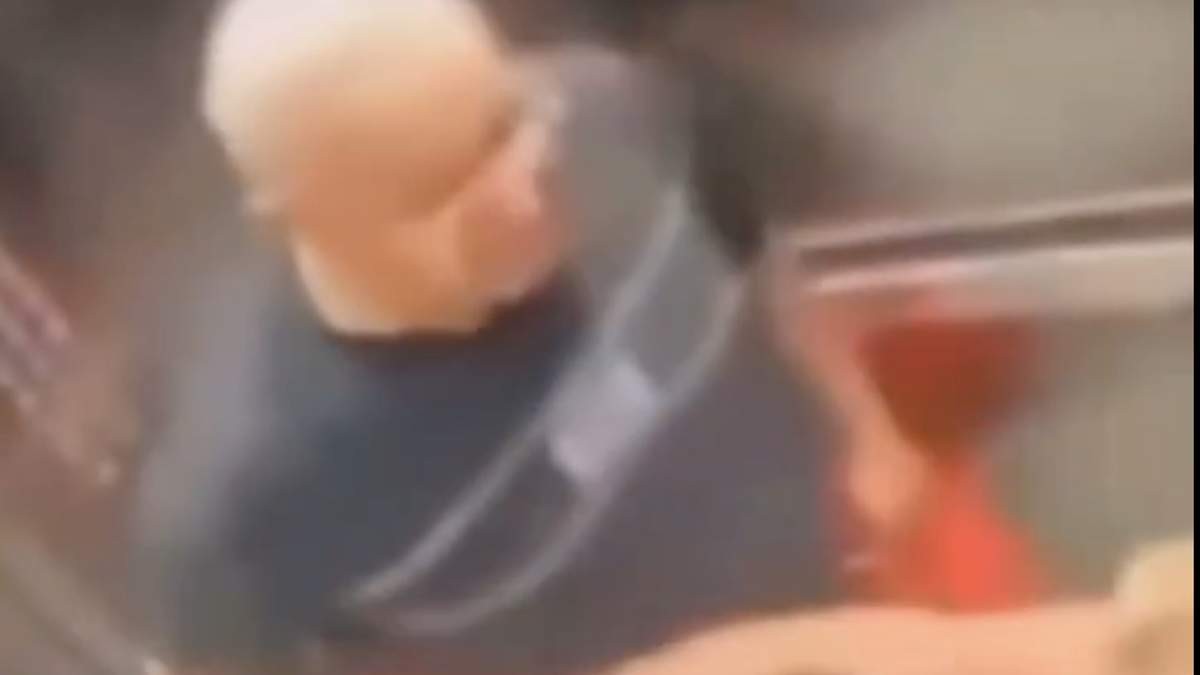 El video captado por las cámaras de seguridad
