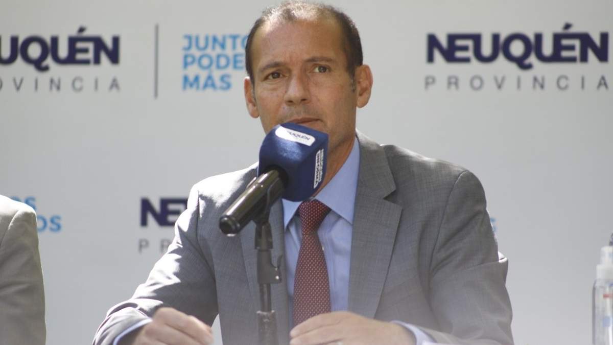 El gobernador de la Provincia de Neuquén, Omar Gutiérrez. Fuente: (Twitter)