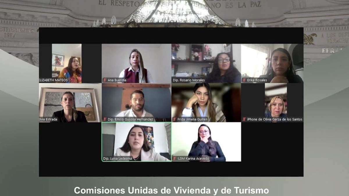 Sesión virtual de comisiones