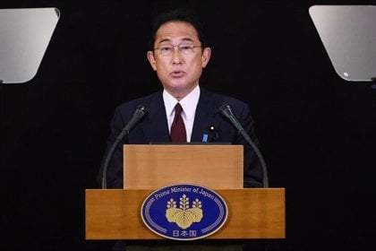 El primer ministro japonés, Fumio Kishida