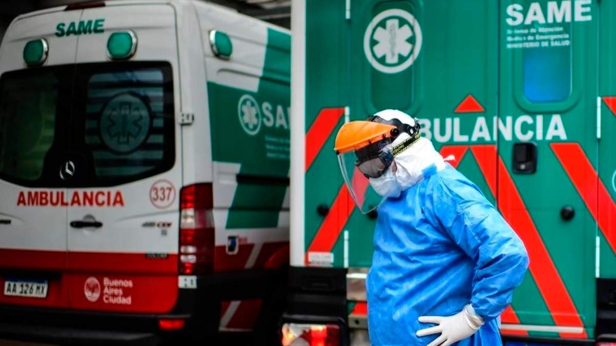 Coronavirus en Argentina. Fuente: (Twitter)