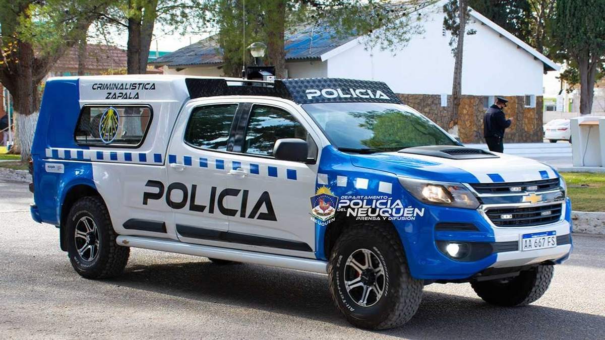 Policía de Zapala. Fuente: (Policía de Neuquén)