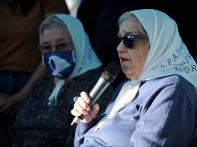 Hebe de Bonafini cargó contra Guzmán: “Parece ministro de los yanquis”