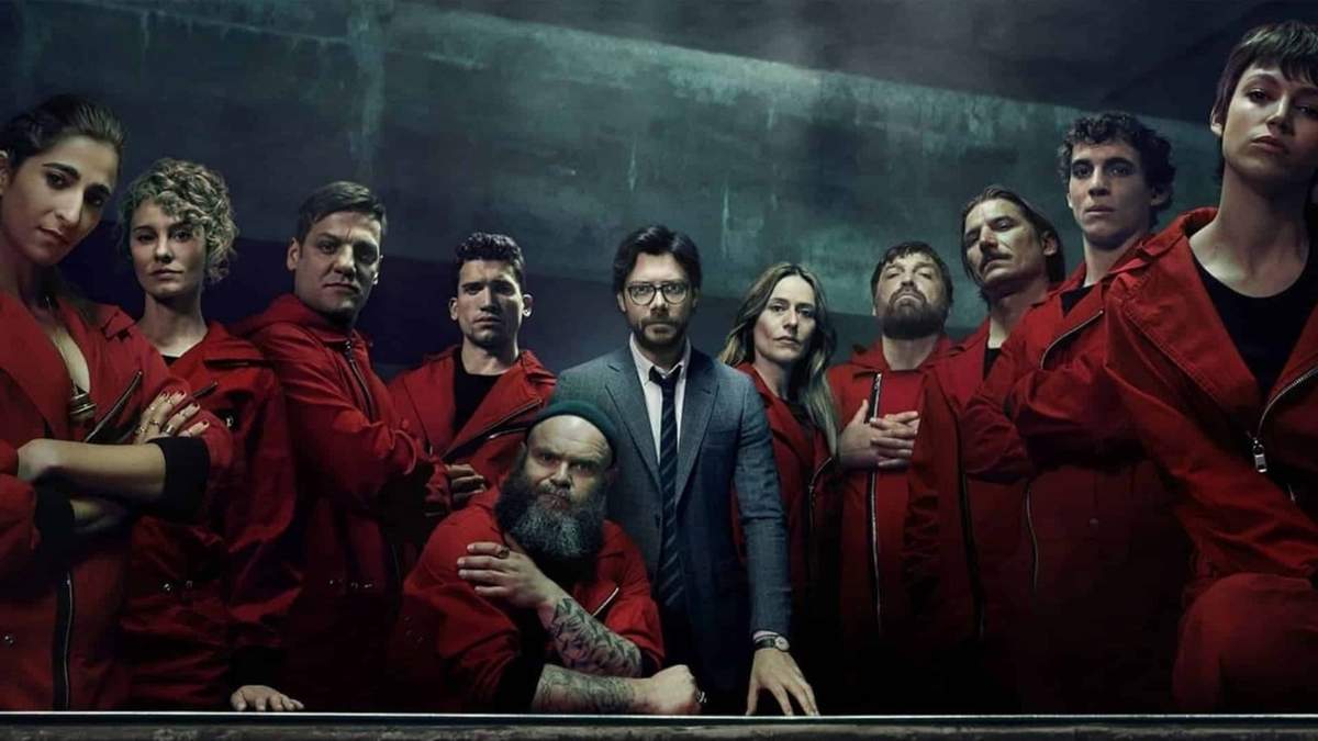 "La Casa de Papel". Fuente: (Instagram)