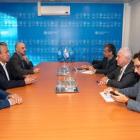 Figueroa se reunió con autoridades de la FAO para impulsar programas de seguridad alimentaria